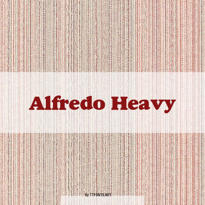 Alfredo Heavy example